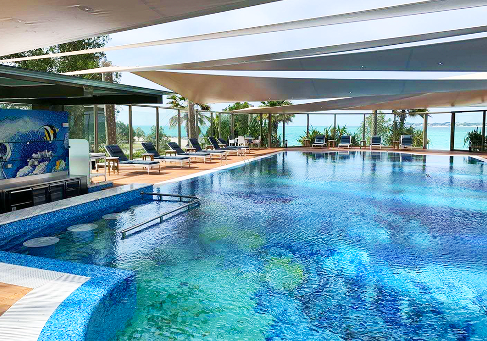 미국 마이애미의 수영장